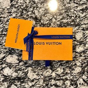 Louis Vuitton Box and Ribbon Gift Set - Small